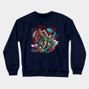 Music lover design Crewneck Sweatshirt